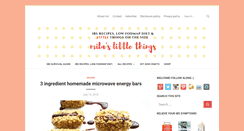 Desktop Screenshot of milaslittlethings.com